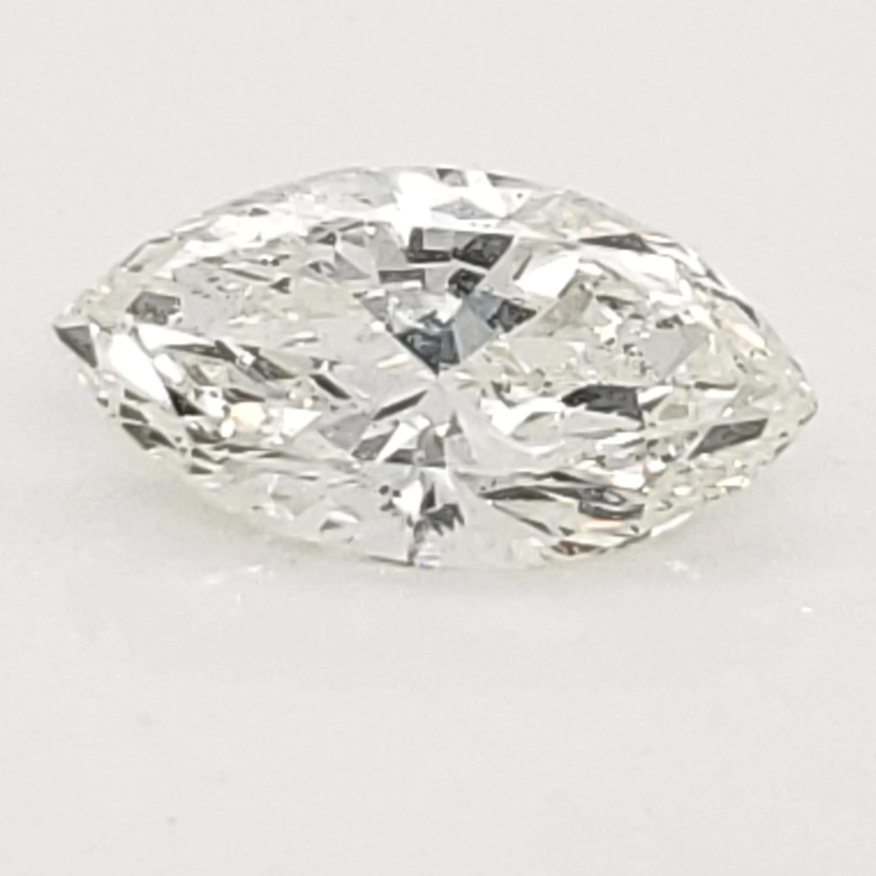 1.51 Ctw 14kt Yellow Gold Marquise Cut Diamond Engagement Ring - Image 3