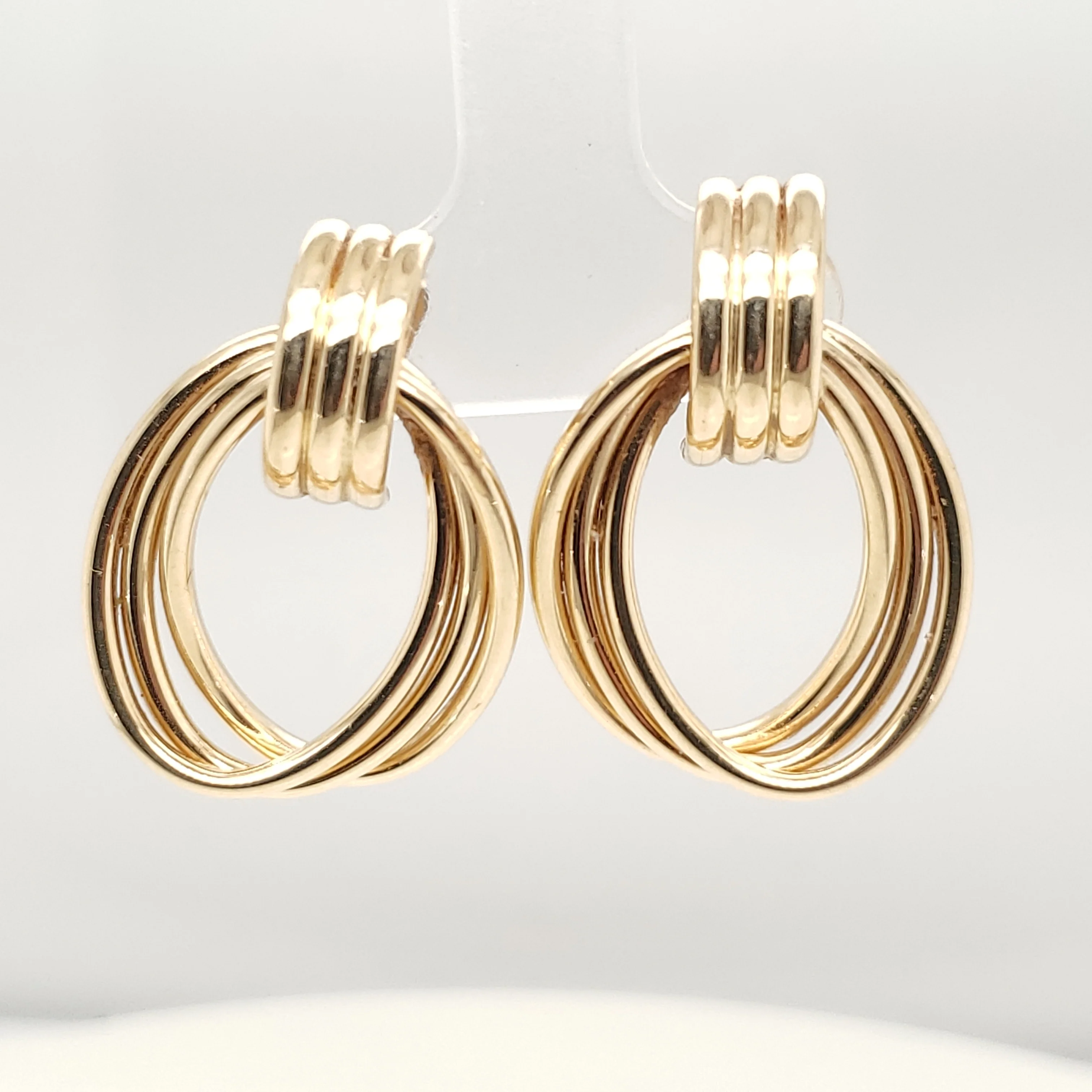 14kt Yellow Gold Earrings