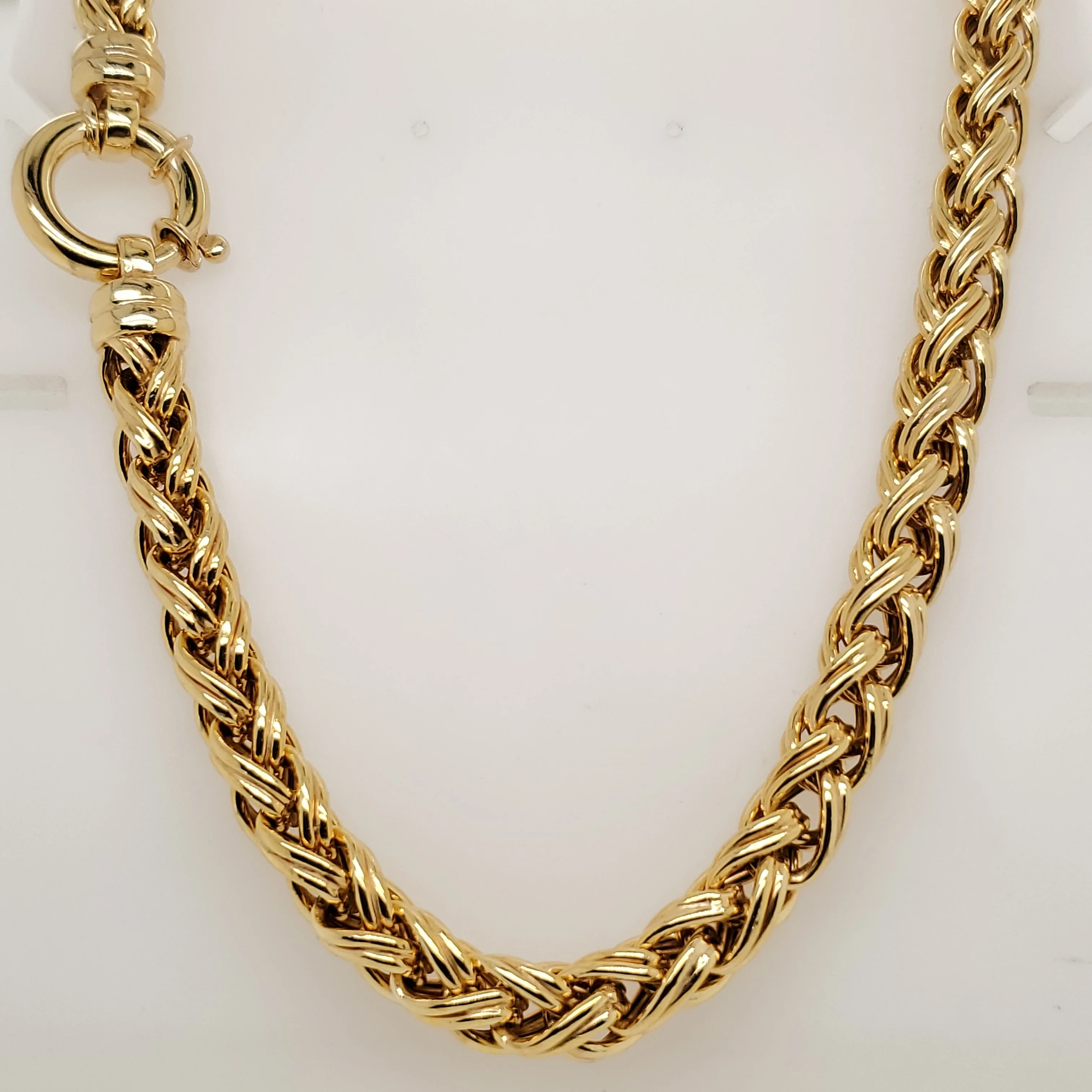 14kt Yellow Gold Large Link Neckalce
