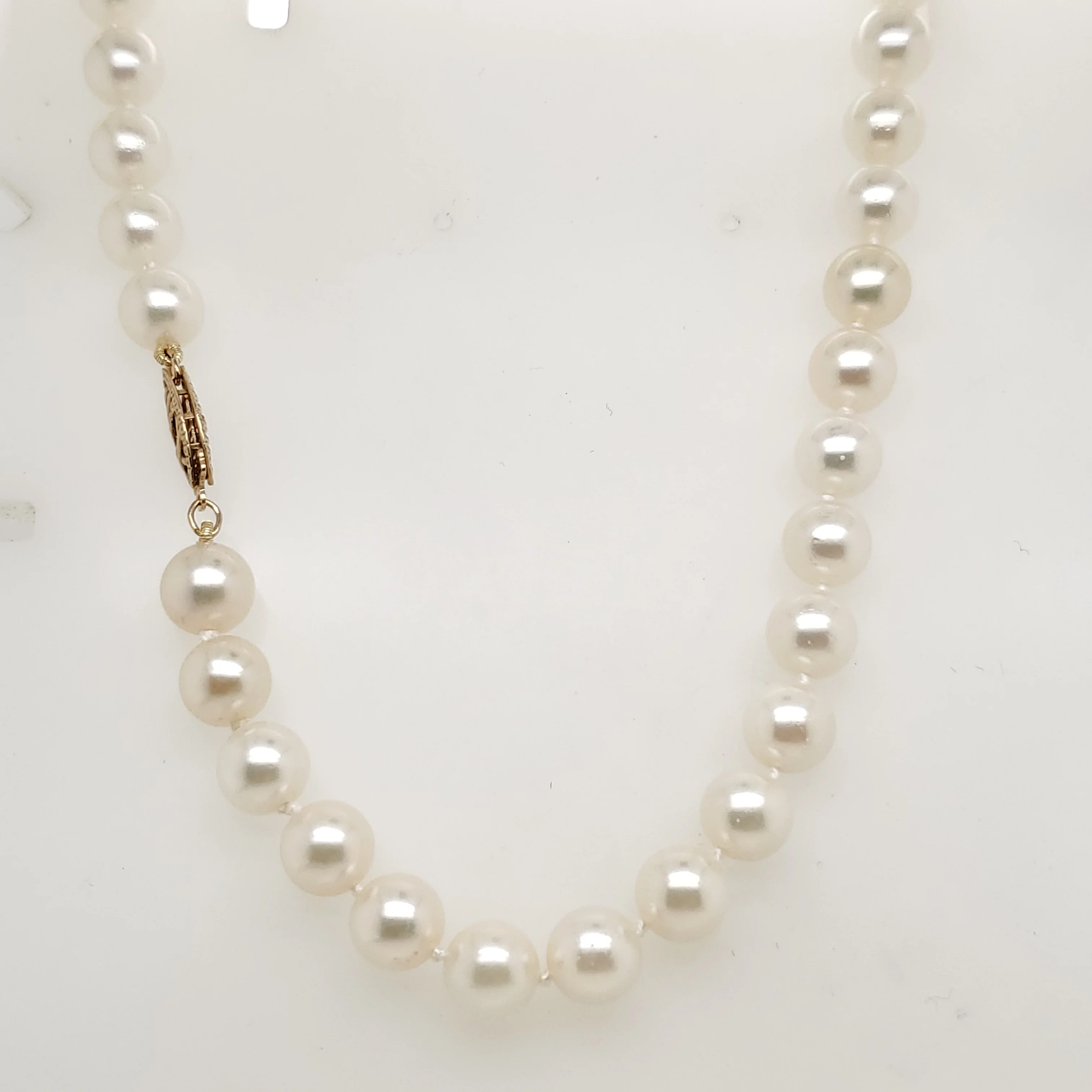 32"" Strand Cultured Akoya Pearl Necklace