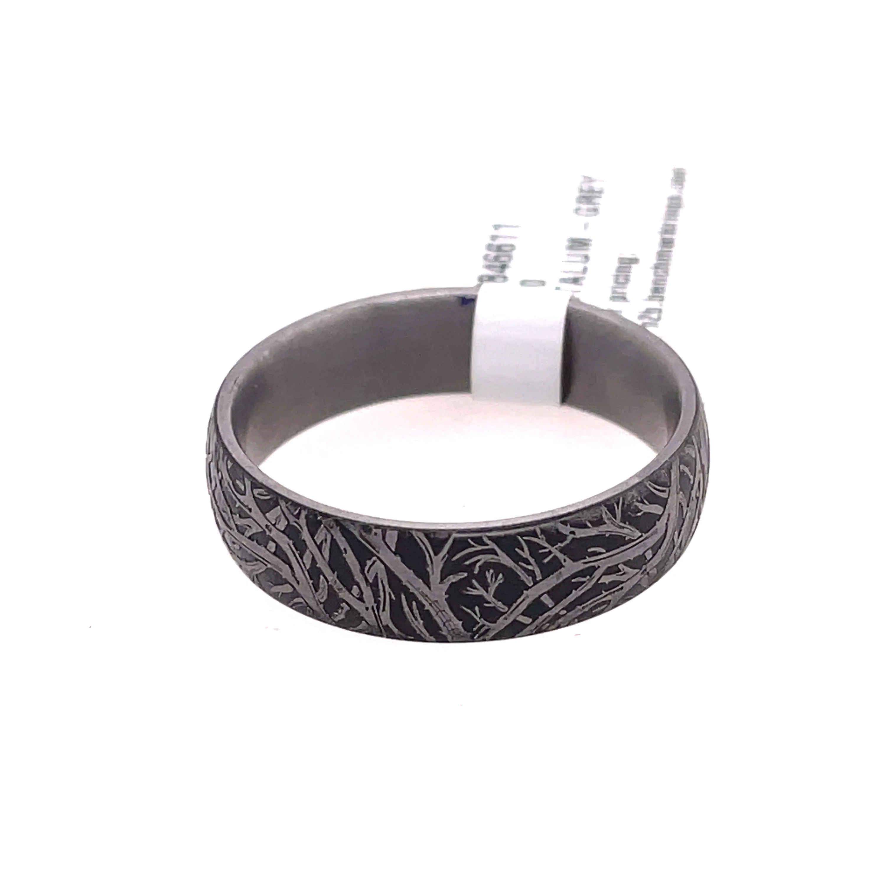 Benchmark Comfort Fit Tantalum Mens Wedding Band