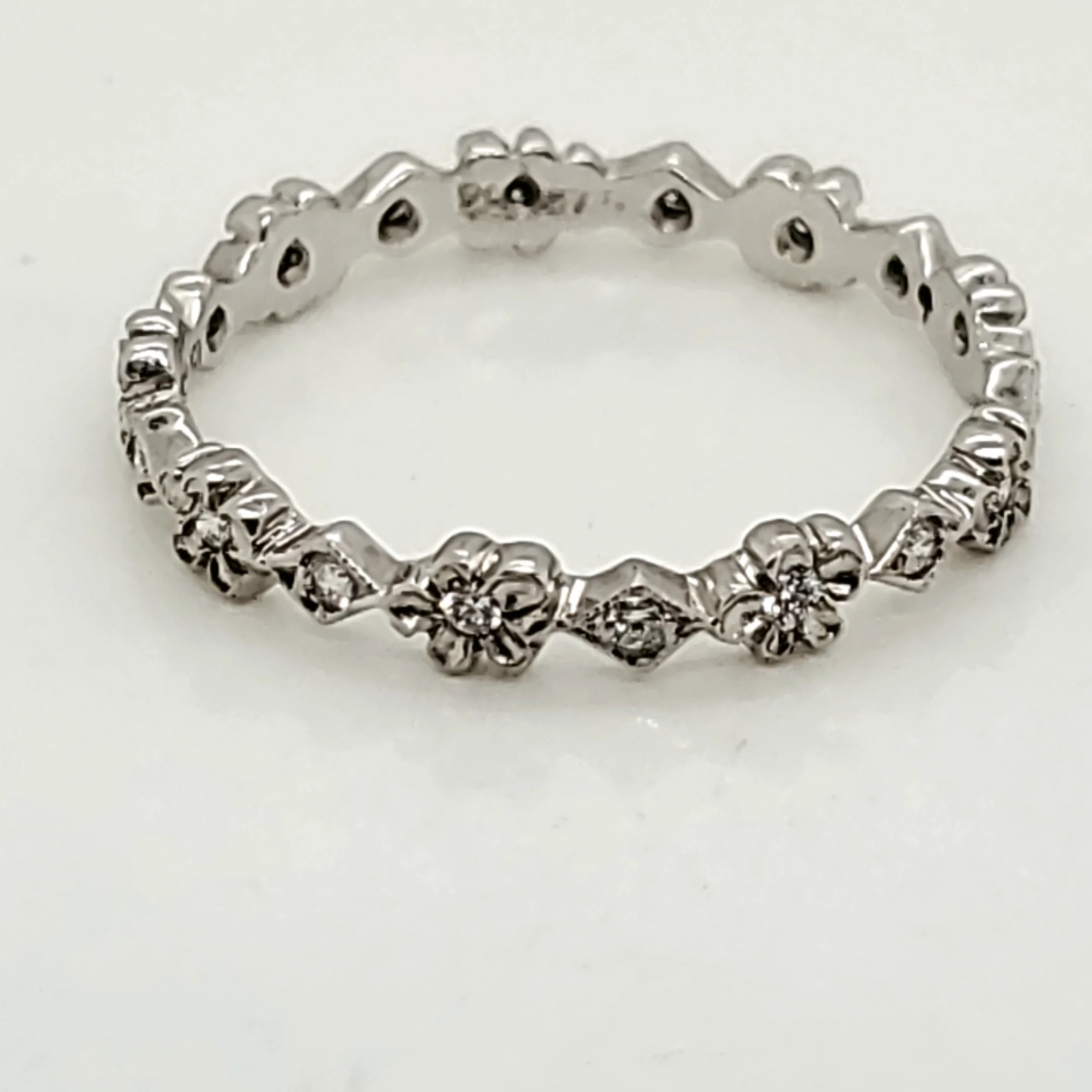 Cathy Waterman Platinum Diamond Band