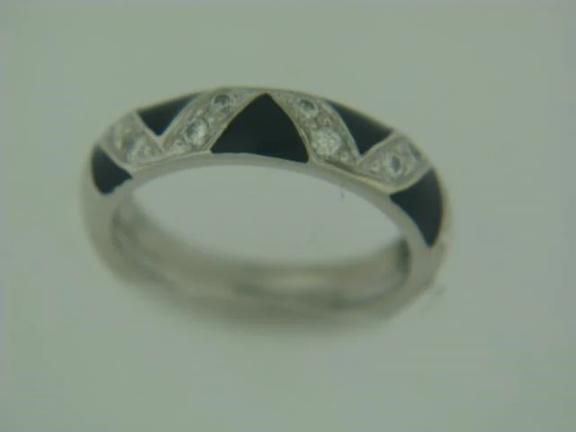 Hidalgo Diamond & Enamel Band