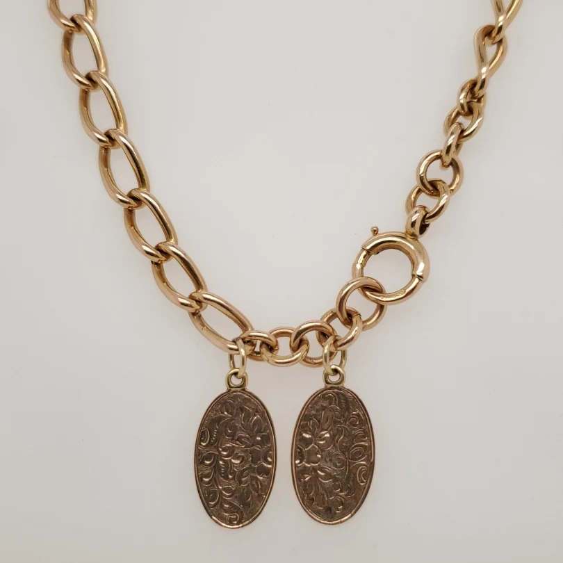 Victorian 15kt Rose Gold Neckalce