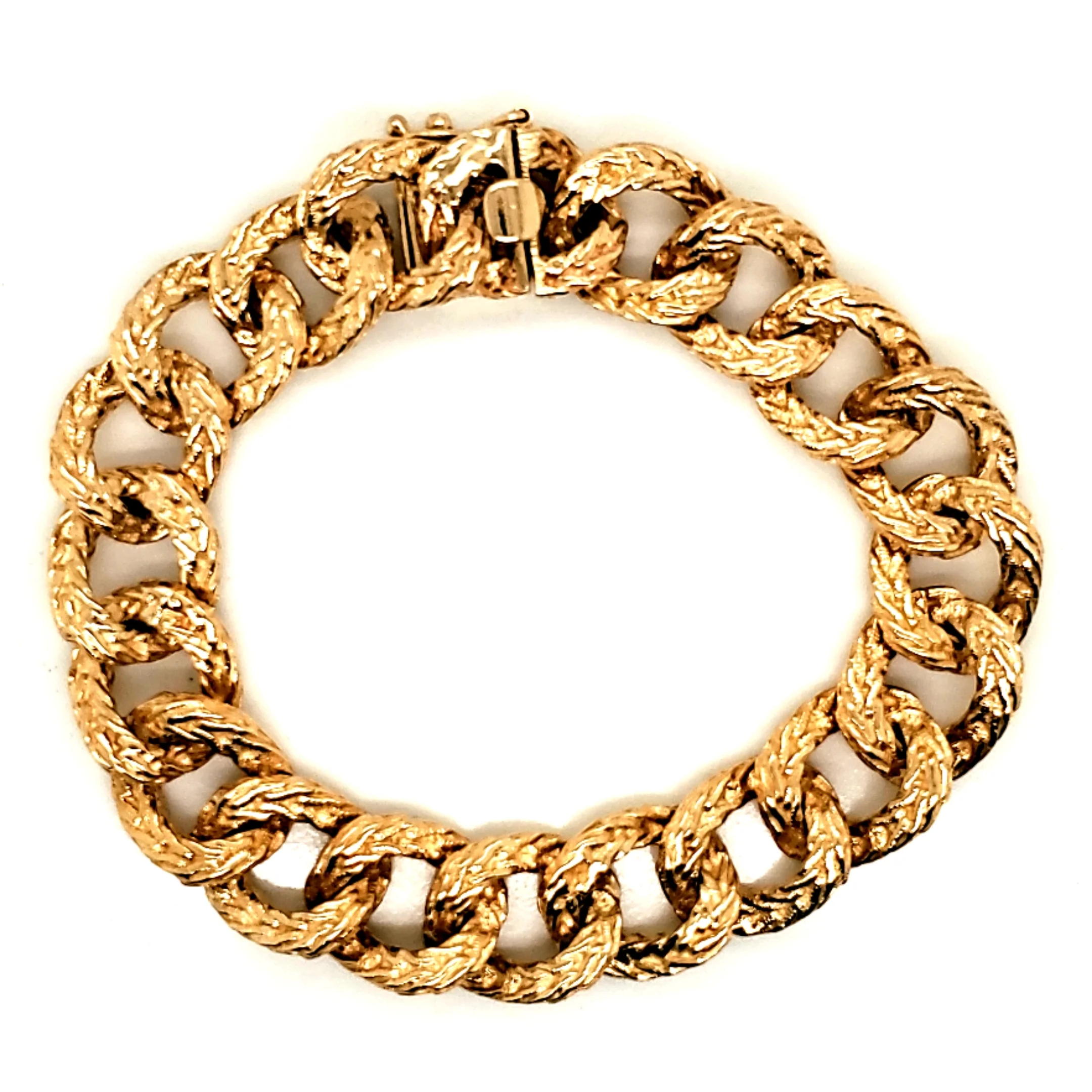 Vintage 14Kt Yellow Gold Zelman & Friedman Bracelet
